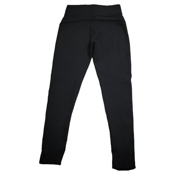 Seven7 Black Pull on Legging Ponte 4 Way Stretch Pants Scallop Hem, Sz S - Picture 5 of 8